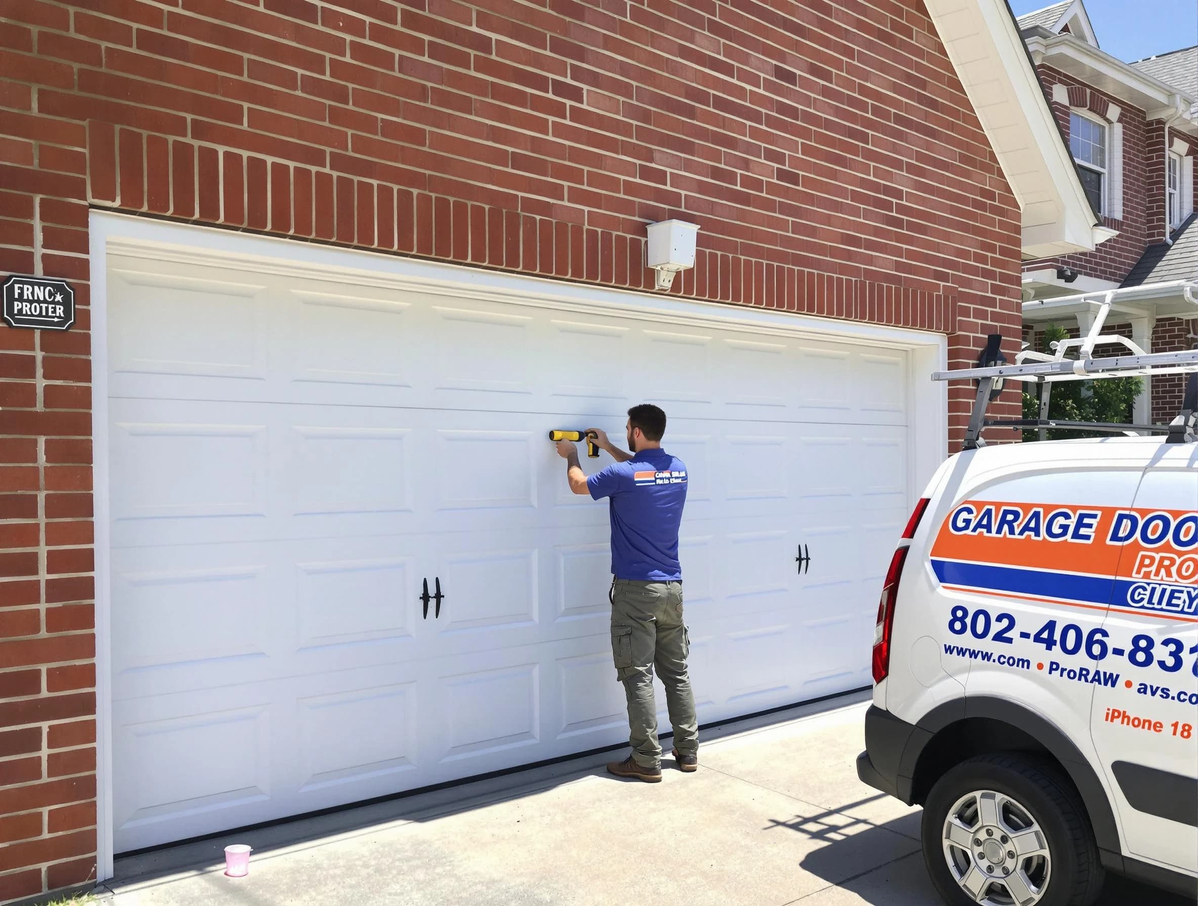 Local garage door repair service by Montville Garage Door Repair in Montville