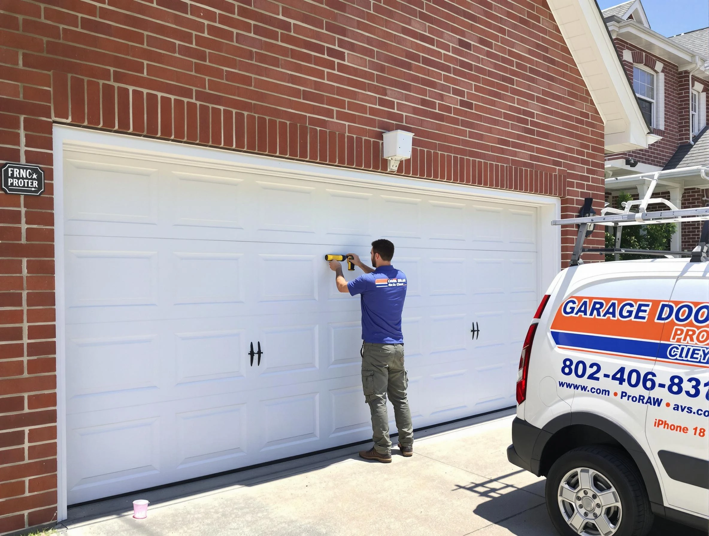 Local garage door repair service by Montville Garage Door Repair in Montville